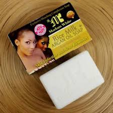 Madam White Rice Milk Argan Oil Soap -160gm - 3